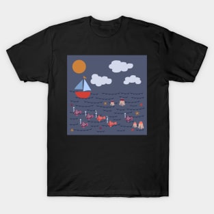 Lovely Day for A Sea Adventure T-Shirt